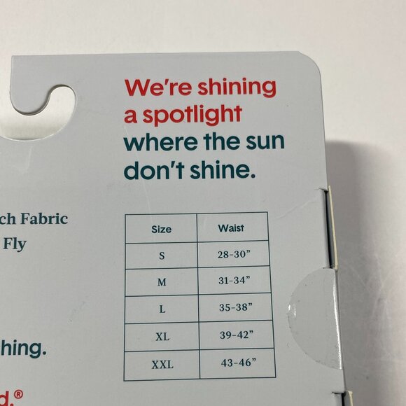 NWT Tommy John Cotton Stretch Boxer Brief - 2 Pack - 4" - Violet Theme - Picture 5 of 6